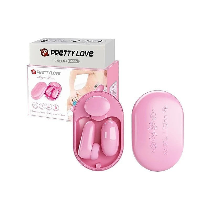 Pretty Love Magic Box USB Rechargeable Bullet & Stimulator - Bullet Vibrators