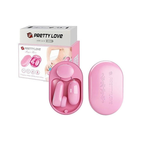 Pretty Love Magic Box USB Rechargeable Bullet & Stimulator - Bullet Vibrators