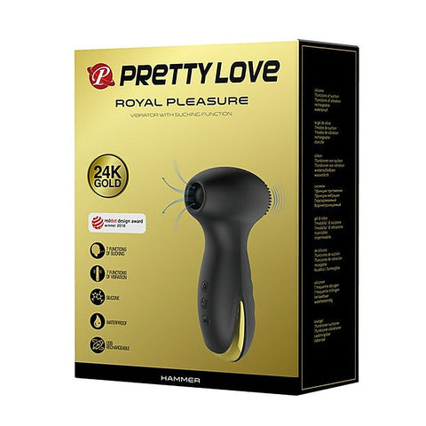 Pretty Love Hammer Rechargeable Clitoral Stimulator by Baile - Clit Ticklers and Pulsators