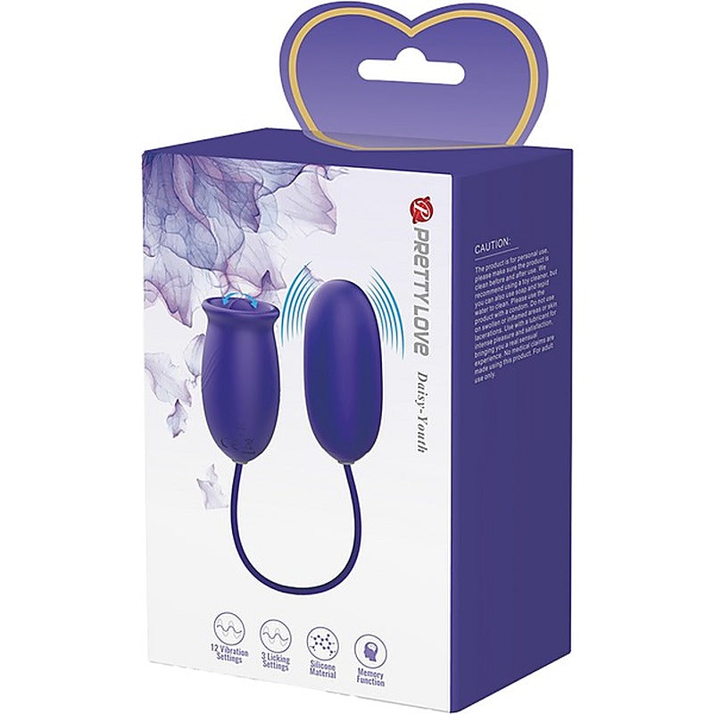 Pretty Love Daisy Youth Multi Function Vibrating Love Egg - Love Eggs and Kegel Exercisers