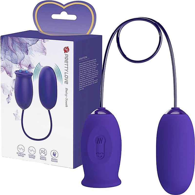 Pretty Love Daisy Youth Multi Function Vibrating Love Egg - Love Eggs and Kegel Exercisers