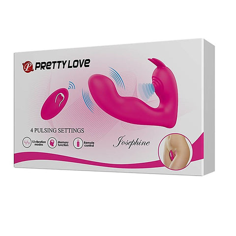 Baile Pretty Love Rechargeable Josephine G Spot and Clitoral Vibrator - G-Spot Vibrators