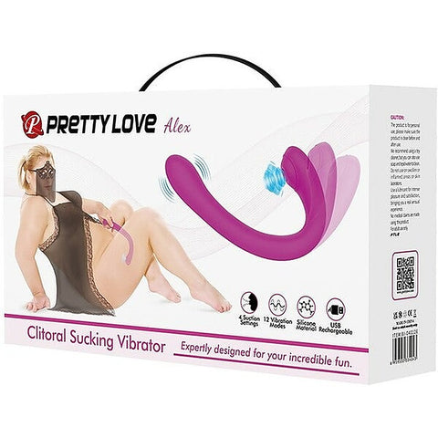 Alex Rechargeable Clitoral Sucking Vibrator by Baile - Clit Ticklers and Pulsators