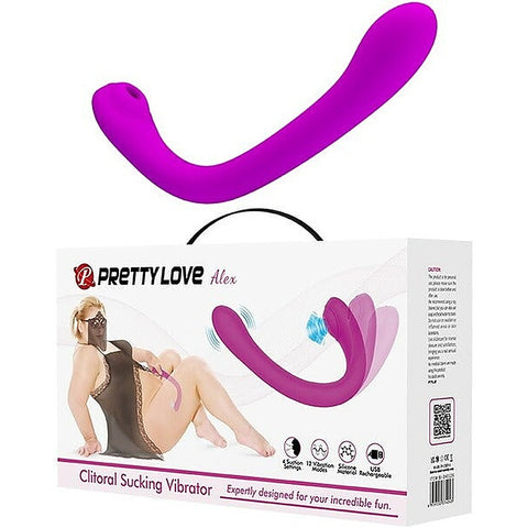 Alex Rechargeable Clitoral Sucking Vibrator by Baile - Clit Ticklers and Pulsators