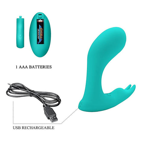 Idabelle 12 Functions Rechargeable Clitoral Stimulator - Clit Ticklers and Pulsators