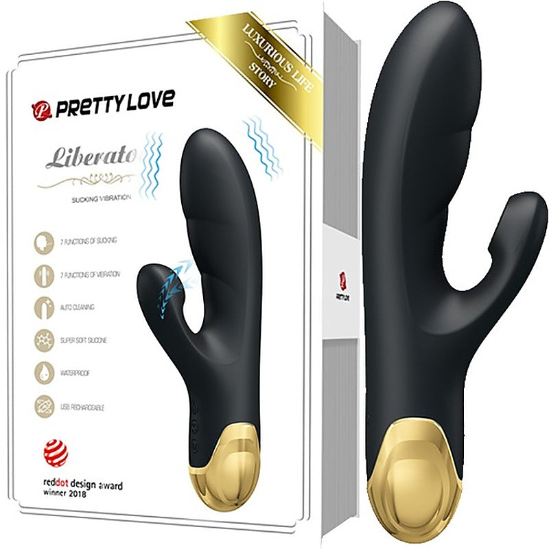 Pretty Love Naughty Play Waterproof Rechargeable Rabbit - Rabbit Vibrators