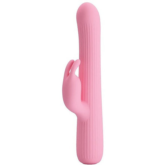 Pretty Love Rechargeable Julian Silicone Rabbit Vibrator - Rabbit Vibrators