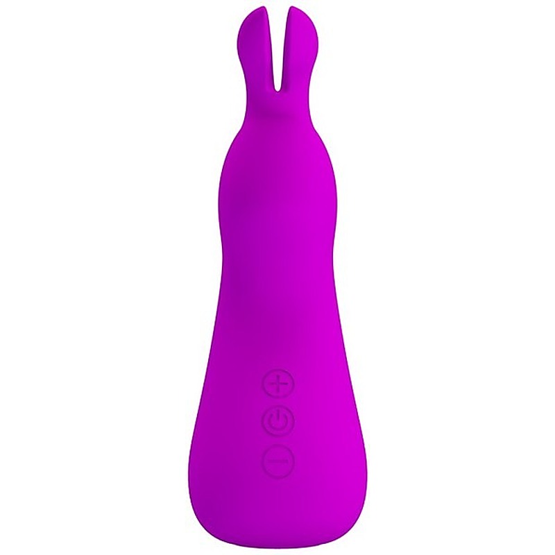 Baile Pretty Love USB Rechargeable Nakki Vibrating Cock Ring Purple - Rabbit Vibrators