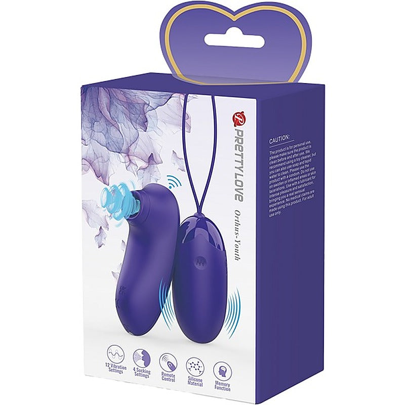 Rechargeable Orthus Youth Love Egg Vibrator by Baile - Love Eggs and Kegel Exercisers