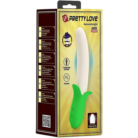 Baile Pretty Love Rechargeable Banana Super Power G Spot Vibrator - G-Spot Vibrators