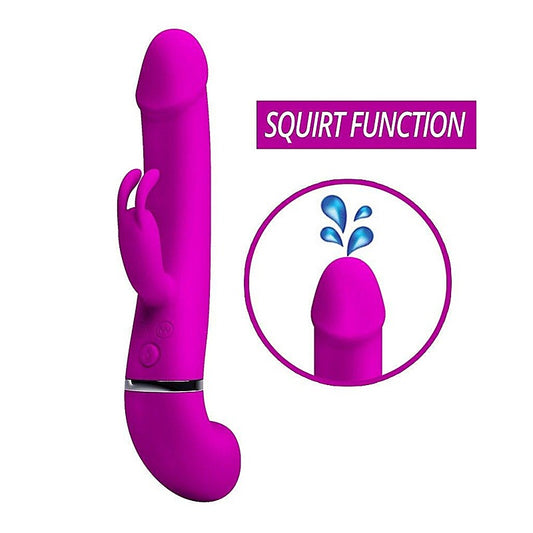 Rechargeable Squirting Henry Rabbit Vibrator by Baile - Rabbit Vibrators