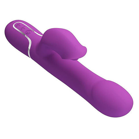 Pretty Love Falin 4 in1 Multi Function Rabbit Vibrator with Cock Rings - Rabbit Vibrators
