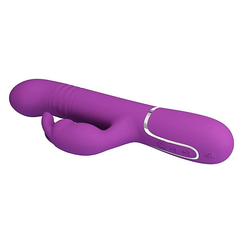 Baile Pretty Love Coale 4 in1 Multi Function Twin Motor Rabbit Vibrator - Rabbit Vibrators