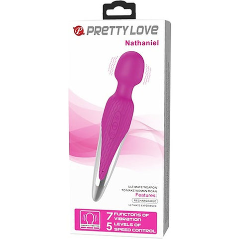 Nathaniel Power Vibrating Body Wand Massager by Baile - Body Wands