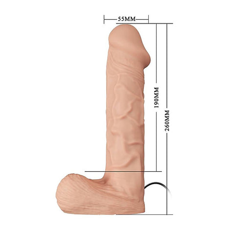 Ultra Passionate Strap On Harness Dong by Baile - Strap On Sextoys