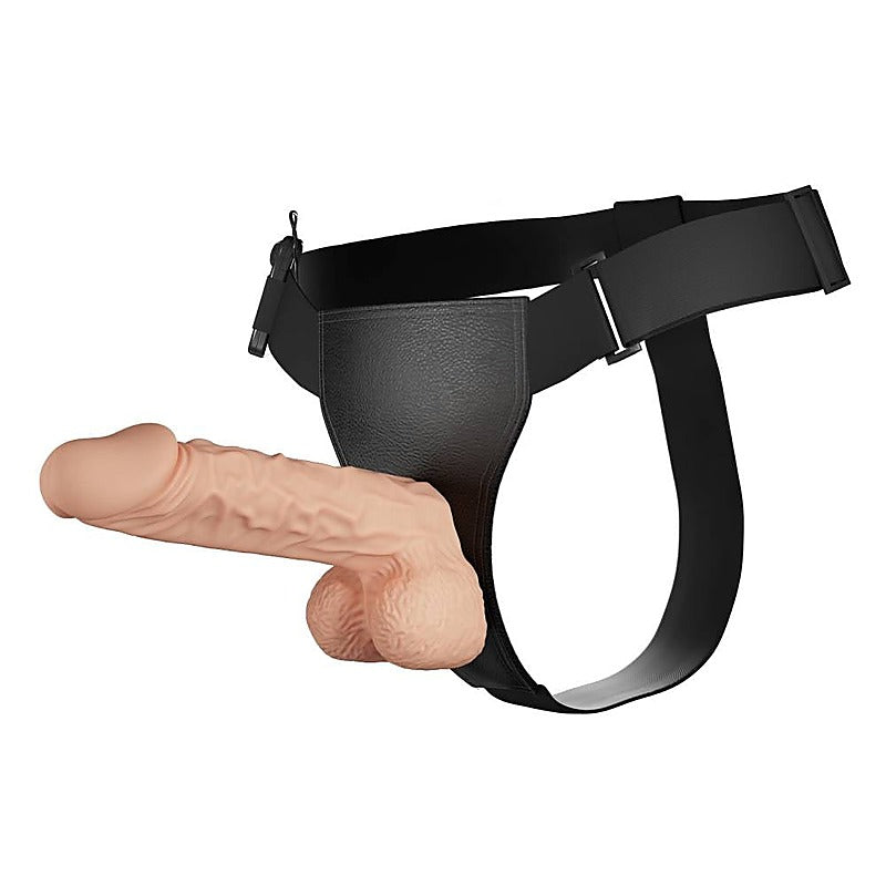 Ultra Passionate Strap On Harness Dong by Baile - Strap On Sextoys