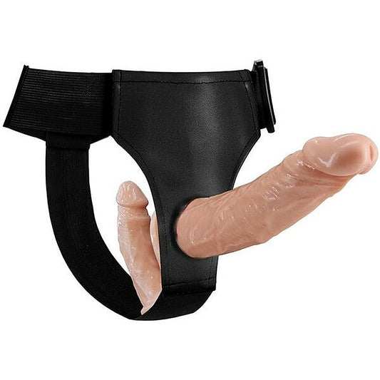 Pretty Love Ultra Passionate Double Dildo Strap On Harness - Strap On Sextoys