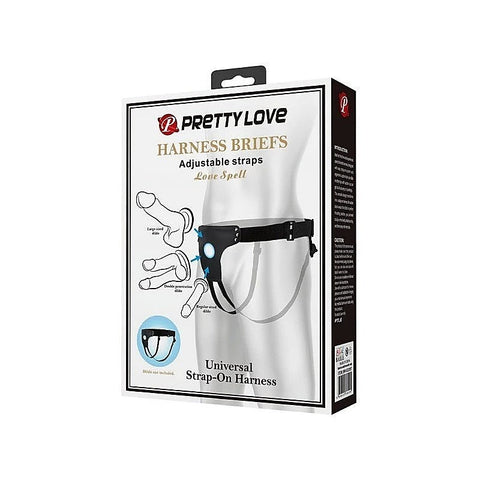 Love Spell Universal Strap On Harness by Baile - Strap On Sextoys