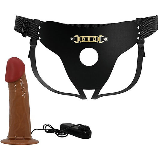 Pretty Love Stark Vibrating Universal Strap On Harness With - Strap On Sextoys