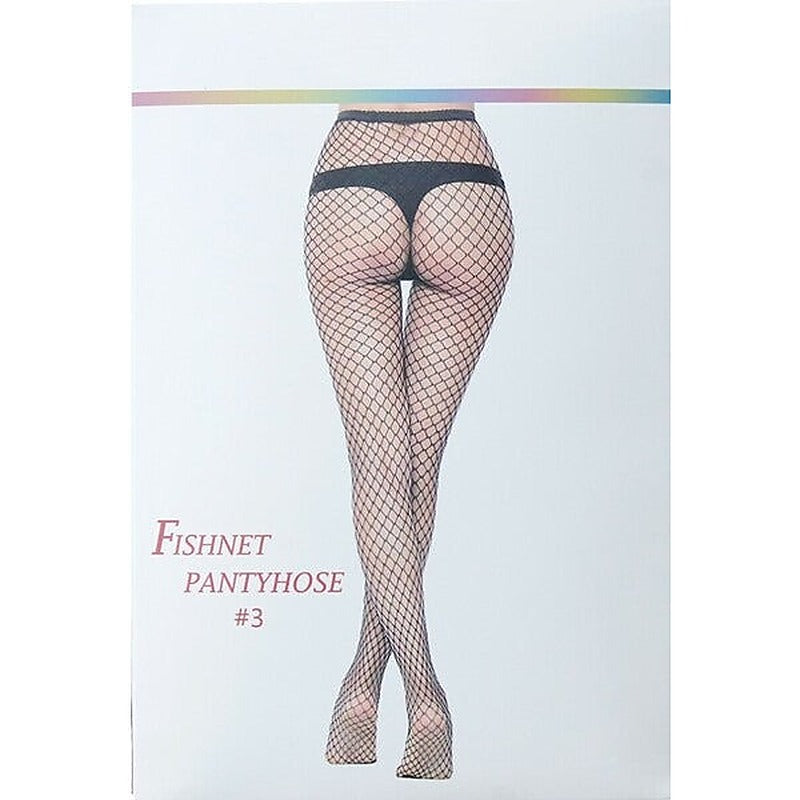Sax Large Net Womens Fishnet Pantyhose 3 - Hosiery
