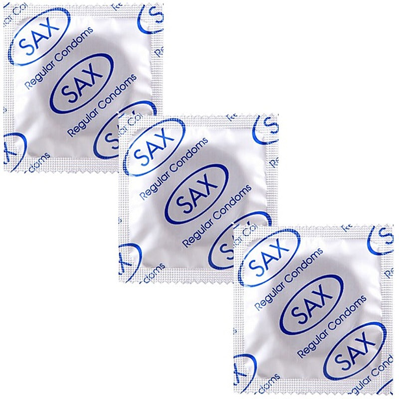 Sax Regular Latex Condoms 53mm 144 Pack - Condoms