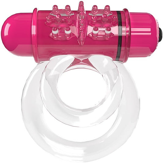 Double O 6 4B Low Pitch Bass Vibrating Cock Ring - Vibrating Cock Rings