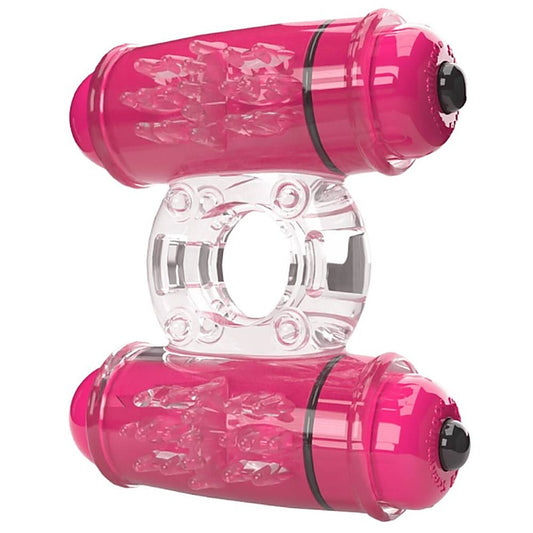 Double Wammy Vibrating Cock Ring by Screaming O - Vibrating Cock Rings