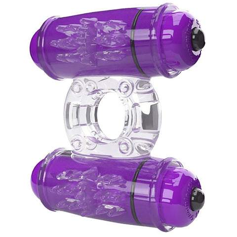 Double Wammy Vibrating Cock Ring by Screaming O - Vibrating Cock Rings