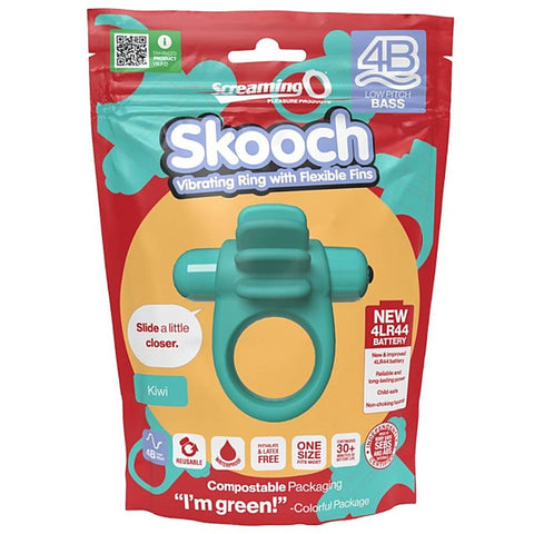 Skooch 4B Low Pitch Bass Flexible Men'S Cock By Screaming O - Vibrating Cock Rings