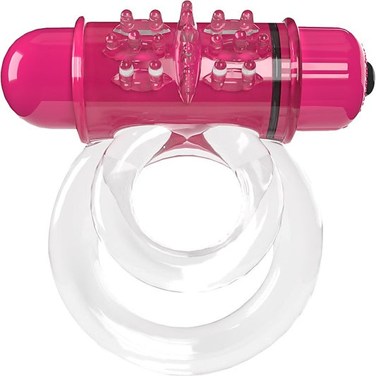 Double O 6 4T High Pitch Treble Vibrating Dick Cock Ring - Vibrating Cock Rings