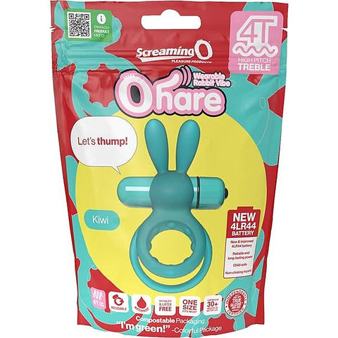 Ohare 4T High Pitch Treble Men's Vibrating Penis Ring - Vibrating Cock Rings