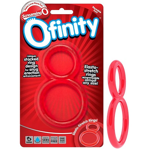 Ofinity Elasto Stretchy Silicone Cock Ring by Screaming O - Stretchy Cock Rings