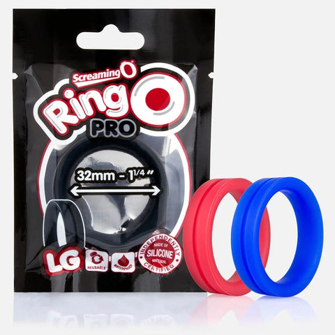 Screaming O Ring O Pro LG Super Stretchy Mens Penis Ring Wide Band Design - Stretchy Cock Rings