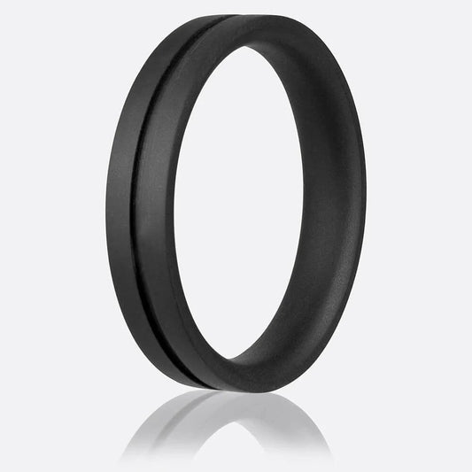 Screaming O Ring O Pro XL Stretchy Silicone Cock Ring Wide Band Design - Black - Stretchy Cock Rings