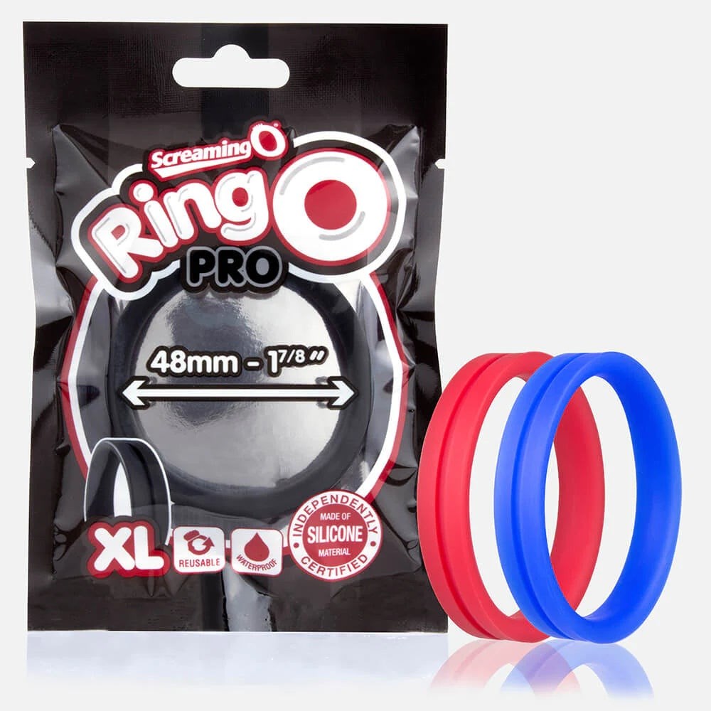 Screaming O Ring O Pro XL Stretchy Silicone Cock Ring Wide Band Design - - Stretchy Cock Rings