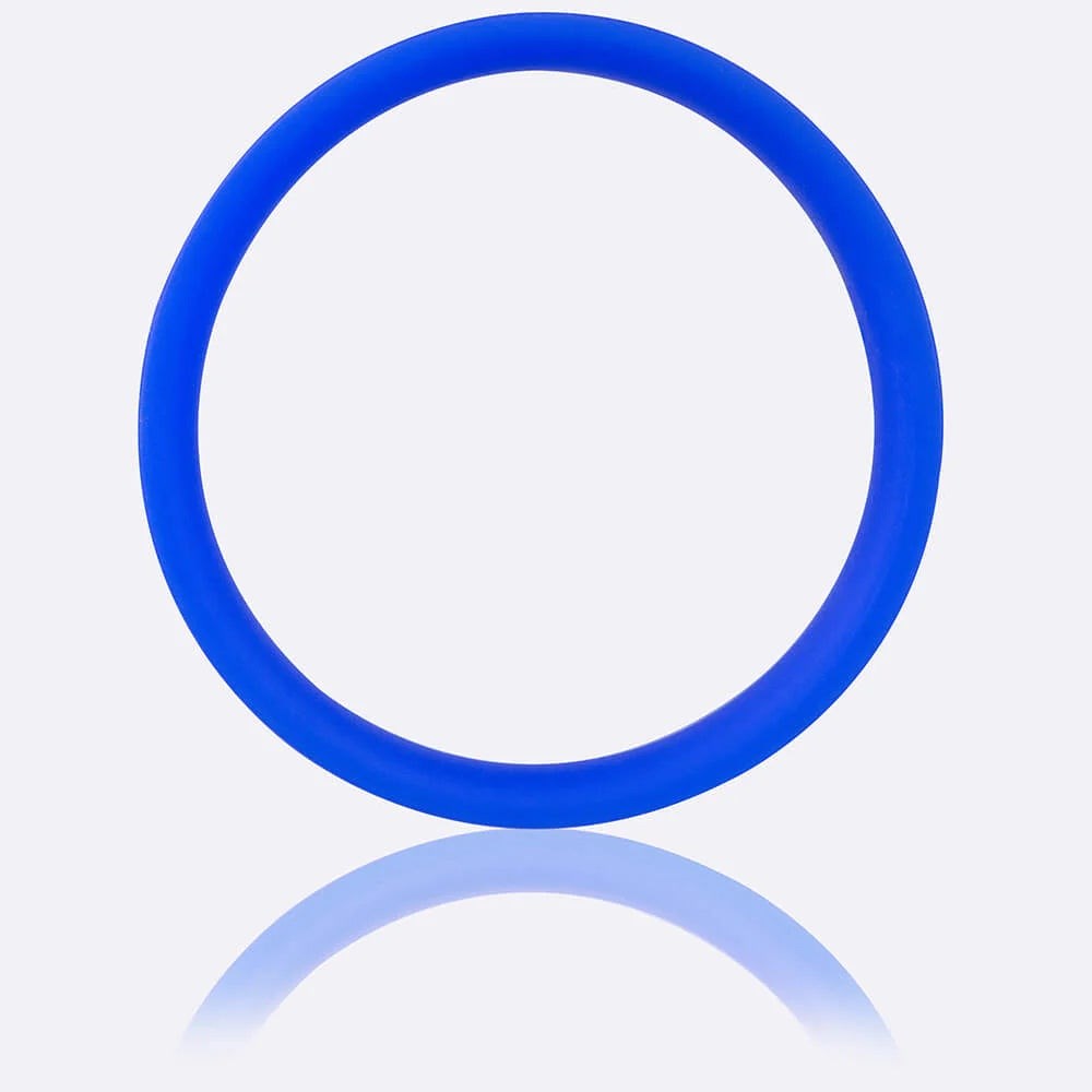 Screaming O Ring O Pro XXL Super Stretchy Mens Cock Ring Wide Band Design - Blue - Stretchy Cock Rings
