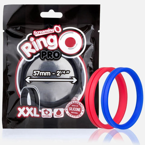Screaming O Ring O Pro XXL Super Stretchy Mens Cock Ring Wide Band Design - Stretchy Cock Rings