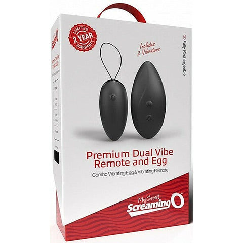 Premium Dual Vibe Remote & Love Egg By Screaming O - Love Eggs and Kegel Exercisers
