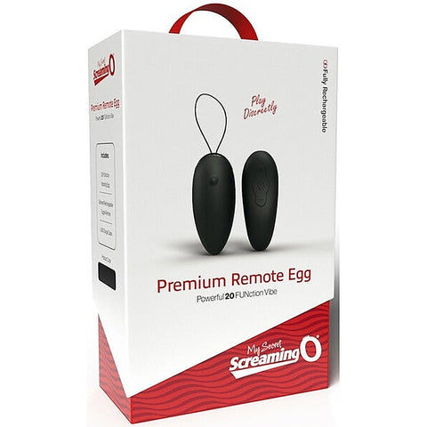 Premium Remote Control Rechargeable Love Egg by Screaming O - Love Eggs and Kegel Exercisers