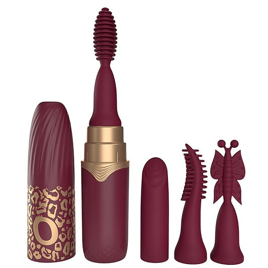10 Function Lipstick Vibrator by Screaming O - Clit Ticklers and Pulsators