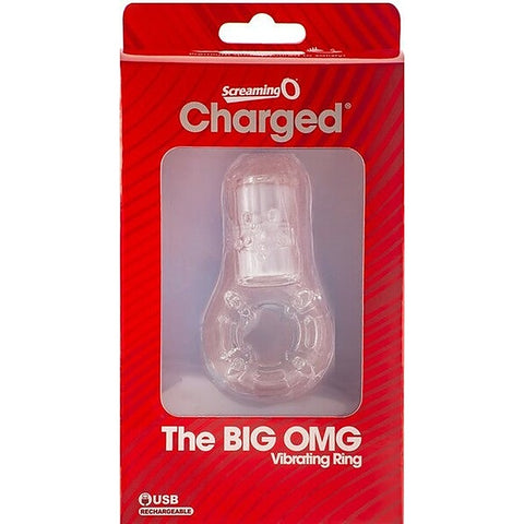 Charged The Big OMG Vibrating Cock Ring by Screaming O - Vibrating Cock Rings