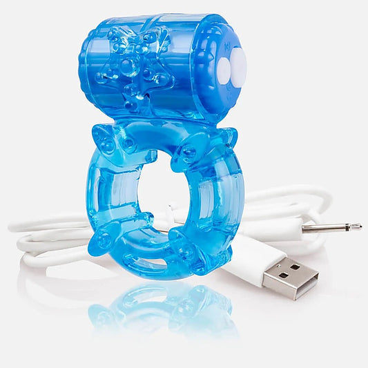 Charged Big O Rechargeable Vibrating Cock Ring - Vibrating Cock Rings