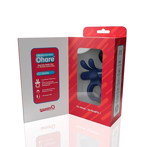 Ohare Remote Control Vibrating Cock Ring by Screaming O - Vibrating Cock Rings