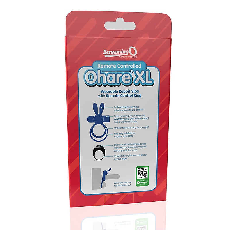 Ohare XL Remote Control Vibrating Penis Ring by Screaming O - Vibrating Cock Rings