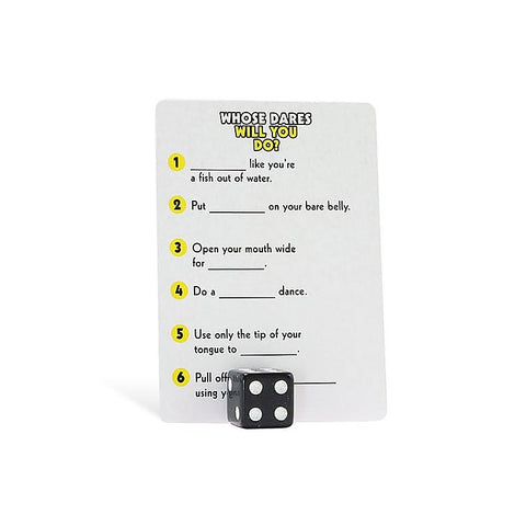 Whose Dares Will You Do by Kheper Games - Sex Games, Coupons and Tricks