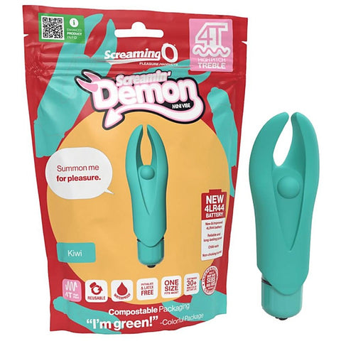 Demon 4T High Pitch Treble Clitoral Massager by Screaming O - Clit Ticklers and Pulsators