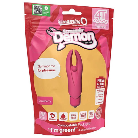 Demon 4T High Pitch Treble Clitoral Massager by Screaming O - Clit Ticklers and Pulsators