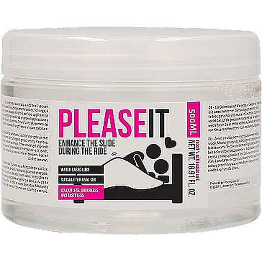 Please It Enhance The Slide During The Ride by Shots Toys - Water Based Lubes