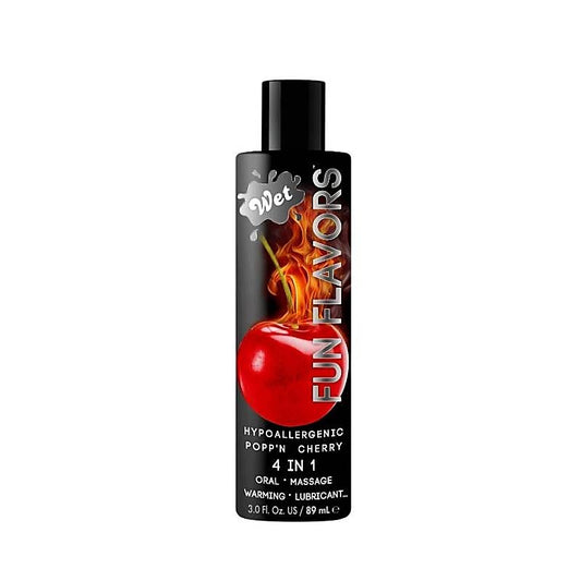 Fun Flavors Water-Soluble Lubricant by Wet - Massage Oils and Lubricants