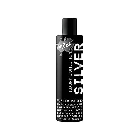 Silver Water Based Hypoallergenic Adult Lubricant by Wet - Water Based Lubes